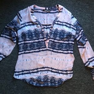 Ana - fancy printed blouse